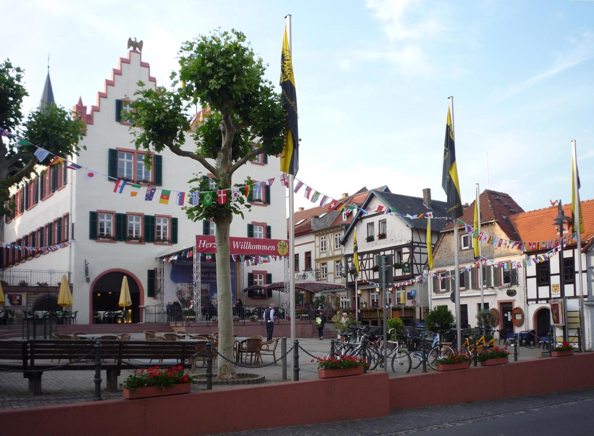 Ferienwohnungen Uhrturm ออพเพนไฮม์ ภายนอก รูปภาพ